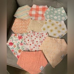 Copper Pearl Bib Bundle for Girl